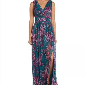 Nightway Gown Slit dress